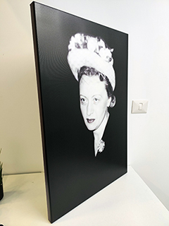 822 – תמונה של הרבנית חיה מושקא שניאורסון, אשתו של הרבי מליובאוויטש