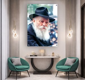 224 – תמונת פנים של הרבי מליובאוויטש להדפסה על זכוכית או קנבס