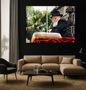 278 – תמונה של הרבי מליובאוויטש נואם