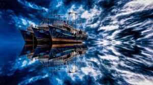 V-537 ספינה בלב ים