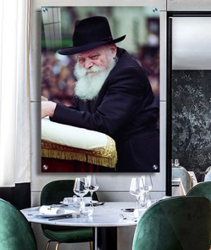 493 – תמונה של הרבי מליובאוויטש נואם