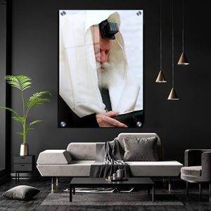 272 – תמונה של הרבי על טלית ותפילין להדפסה על קנבס או זכוכית