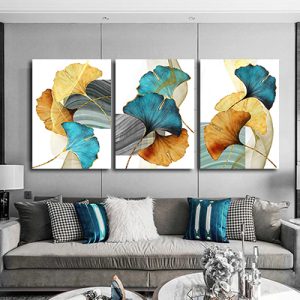 P-8 סט תמונות מודרני של פרחים לסלון