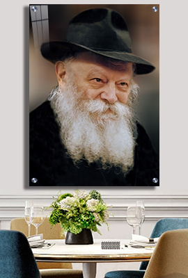 782 – תמונת פנים של הרבי מליובאוויטש