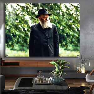 796 – תמונה של הרבי מליובאוויטש בשדה