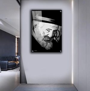 5904 -ציור של הרב ישעיה מקרסטיר להדפסה על קנבס או זכוכית