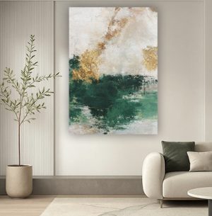 AB-86 תמונת אבסטרקט יוקרתית על זכוכית מחוסמת או קנבס