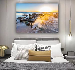 V-26 תמונת נוף לסלון או חדר שינה על קנבס או זכוכית מחוסמת
