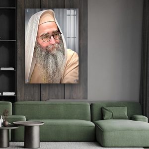 4106 – תמונה של הרב יאשיהו פינטו על קנבס או זכוכית מחוסמת