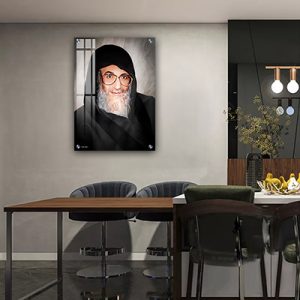 1323 – ציר של רבי אלעזר אבוחצירא על זכוכית או קנבס