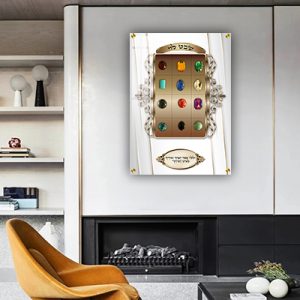 2744 – תמונה של של שבט לוי מסדרת 12 השבטים על קנבס או זכוכית