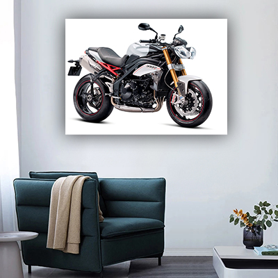 תמונות זכוכית אופנוע