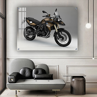 תמונות זכוכית אופנוע