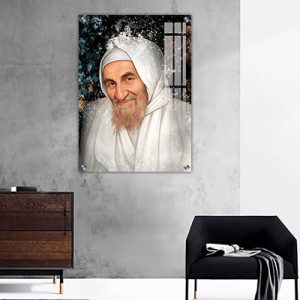 1277-ציור גרפיטי מודרני של בבא סאלי על קנבס או זכוכית