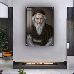 1701 – ציור של אביר יעקב אבוחצירא על קנבס או זכוכית מחוסמת