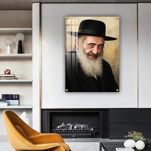 5910 -ציור של רבי ישעיה מקרסטיר להדפסה על קנבס או זכוכית מחוסמת