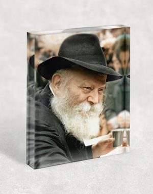 271 – תמונה של הרבי מחייך ומחזיק כוס ברכה