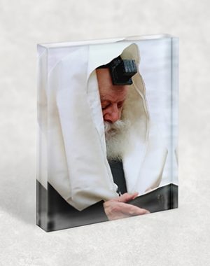 272 – תמונה של הרבי על טלית ותפילין להדפסה על קנבס או זכוכית