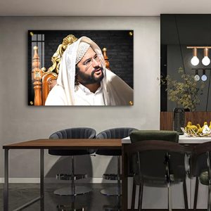 6114 – תמונה של הינוקא – הרב שלמה יהודה בארי על זכוכית או קנבס