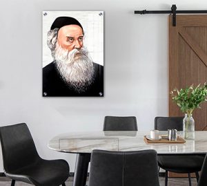 926 – ציור של בעל התניא (האדמו"ר הזקן) – רבי שניאור זלמן מלאדי להדפסה