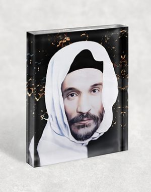 1240-תמונה מעוצבת של בבא סאלי צעיר להדפסה על קנבס או זכוכית