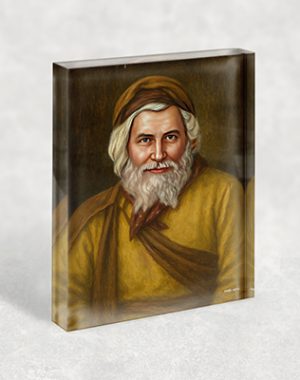 1706 – ציור ראליסטי של רבי יעקב אבוחצירא – "האביר יעקב" על בלוק אקרילי