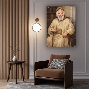 1713 – ציור של רבי יעקב אבוחצירא להדפסה על קנבס או זכוכית