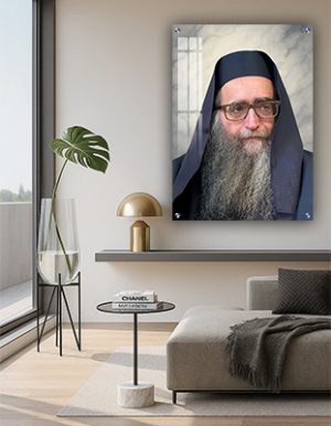 4026 – תמונה של הרב יאשיהו פינטו על קנבס או זכוכית