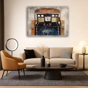 3044 – תמונה של ציון רבי נחמן מברסלב מבפנים על קנבס או זכוכית