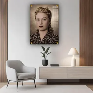 468 – תמונת משוחזרת של הרבנית חיה מושקא שניאורסון בצעירותה