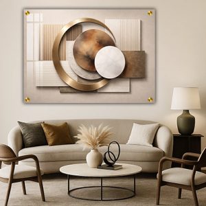 AB-192 – תמונת אבסטרקט אמנותית תלת מימד לבית או למשרד