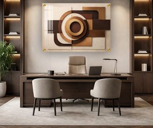 AB-26 תמונת אבסטרקט תלת מימד לבית או למשרד