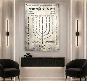 2017 – ברכת למנצח מפוארת להדפסה על קנבס, זכוכית או פרספקס